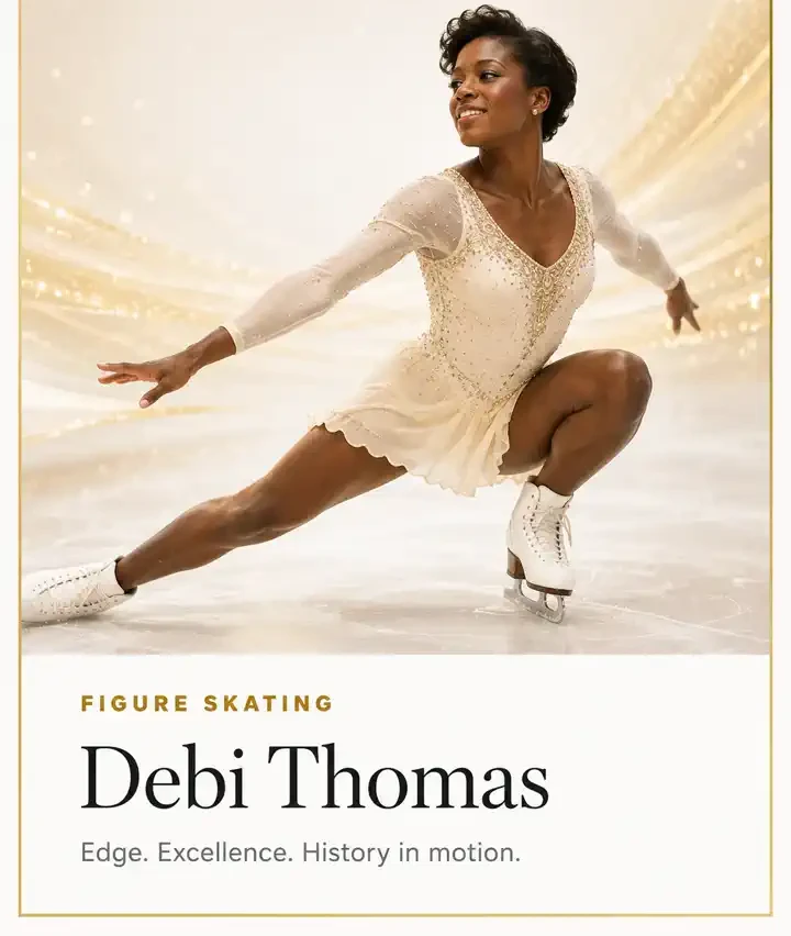 Debi Thomas athlete spotlight portrait