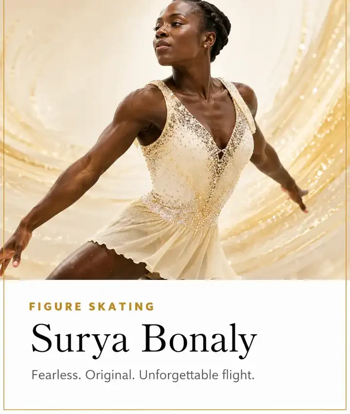 Surya Bonaly athlete spotlight portrait