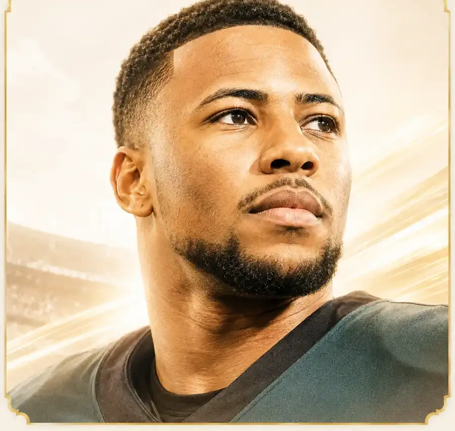 Saquon Barkley athlete spotlight artwork