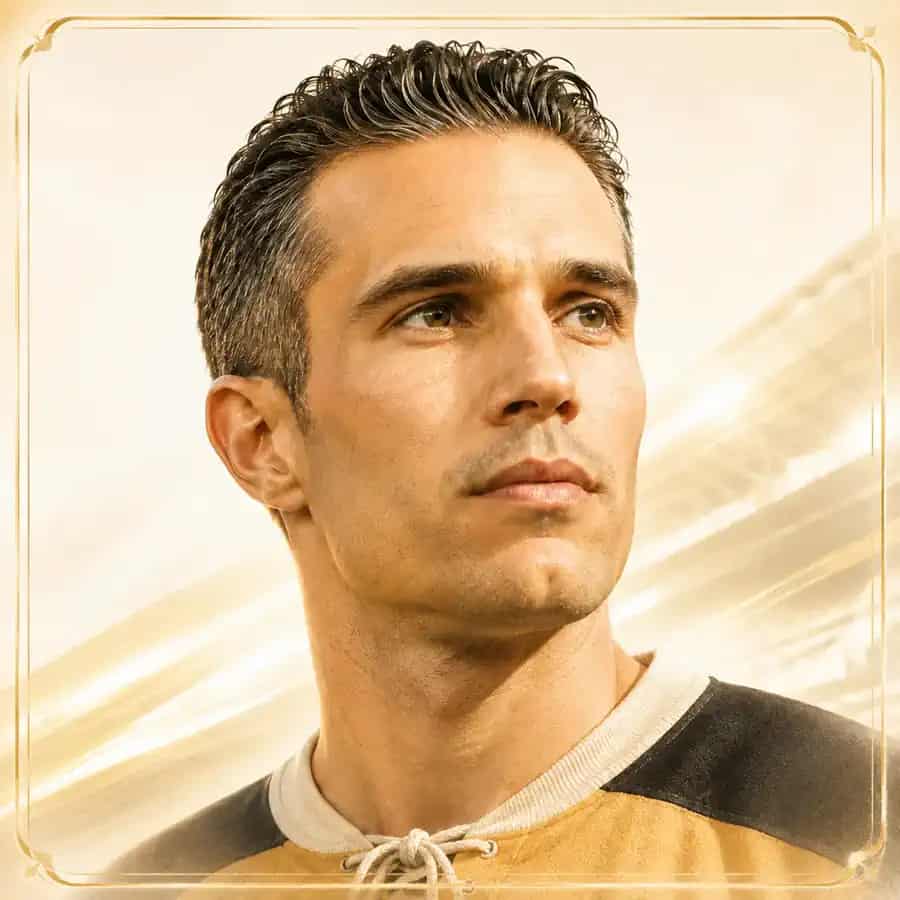 Robin van Persie spotlight artwork