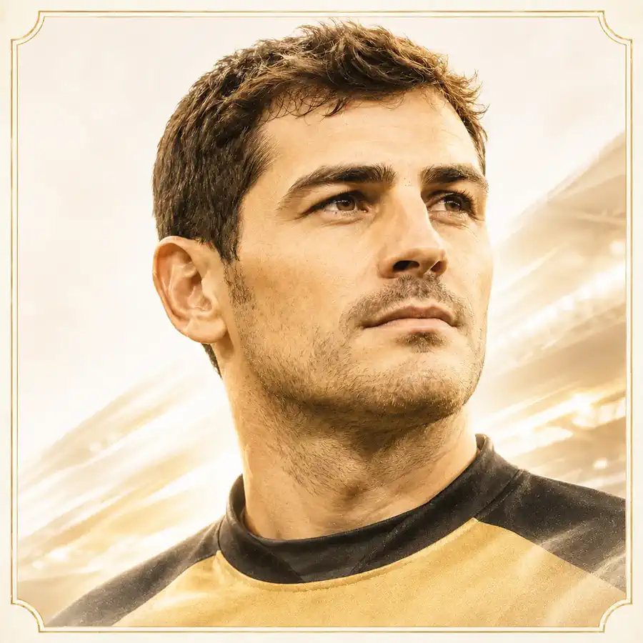 Iker Casillas athlete spotlight artwork
