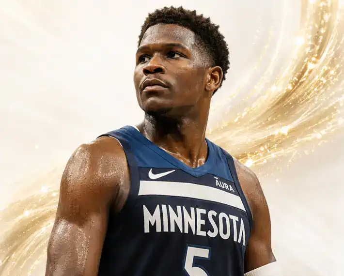 Anthony Edwards athlete spotlight artwork