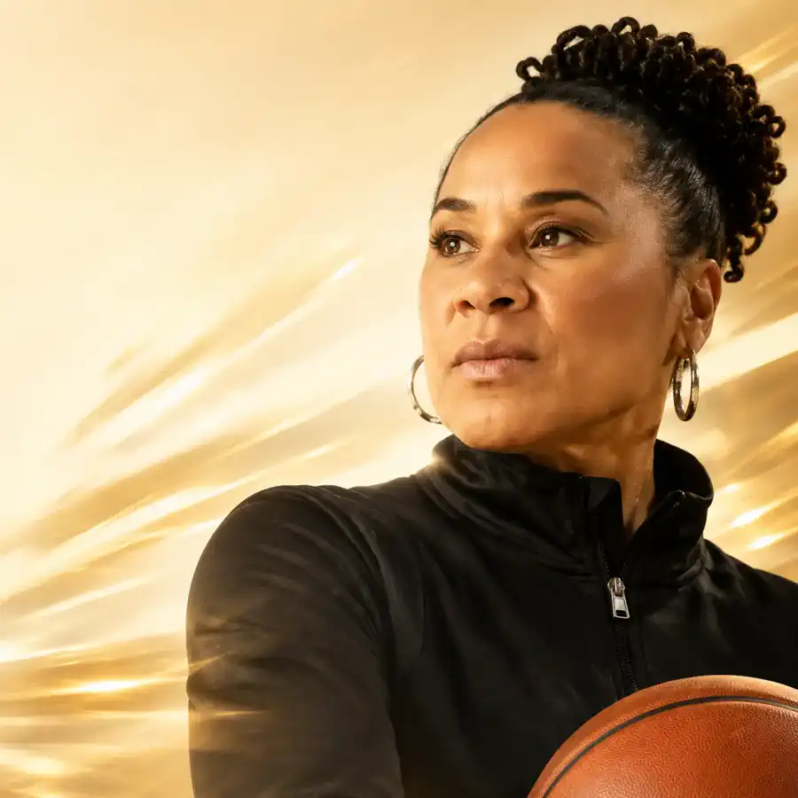Dawn Staley spotlight artwork