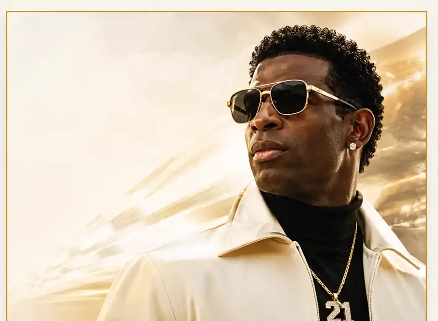 Deion Sanders spotlight artwork