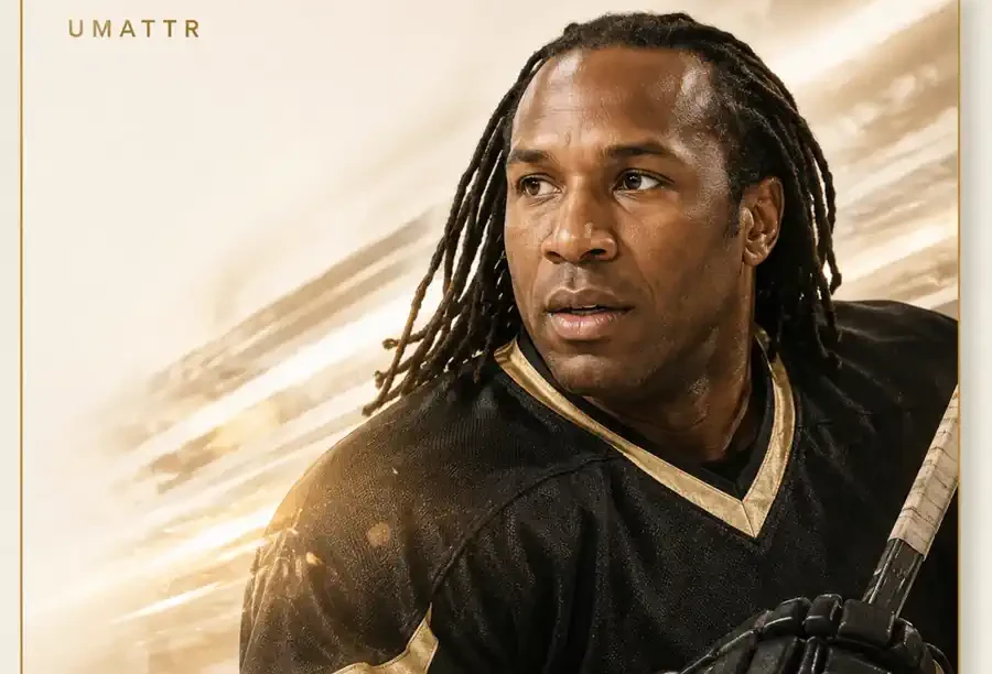 Georges Laraque athlete spotlight artwork
