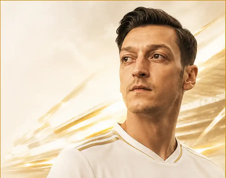 Mesut Özil spotlight artwork
