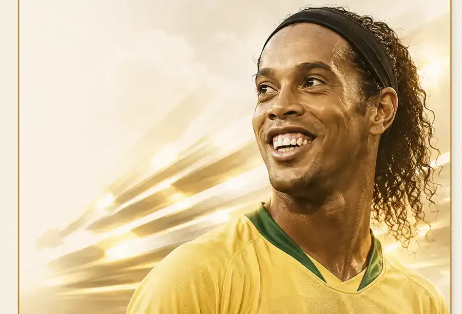 Ronaldinho athlete spotlight artwork