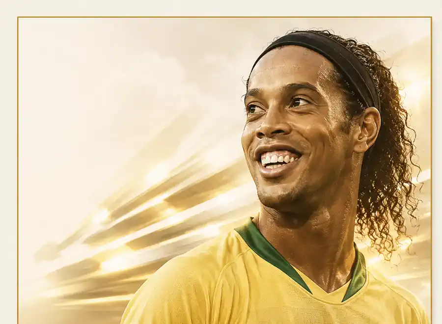 Ronaldinho spotlight artwork