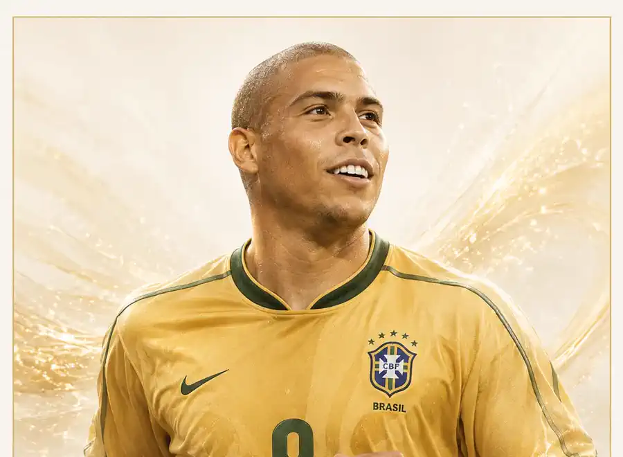 Ronaldo Nazario spotlight artwork
