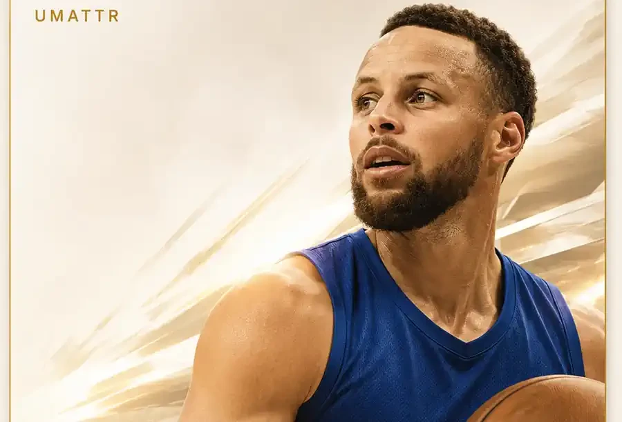 Stephen Curry athlete spotlight artwork