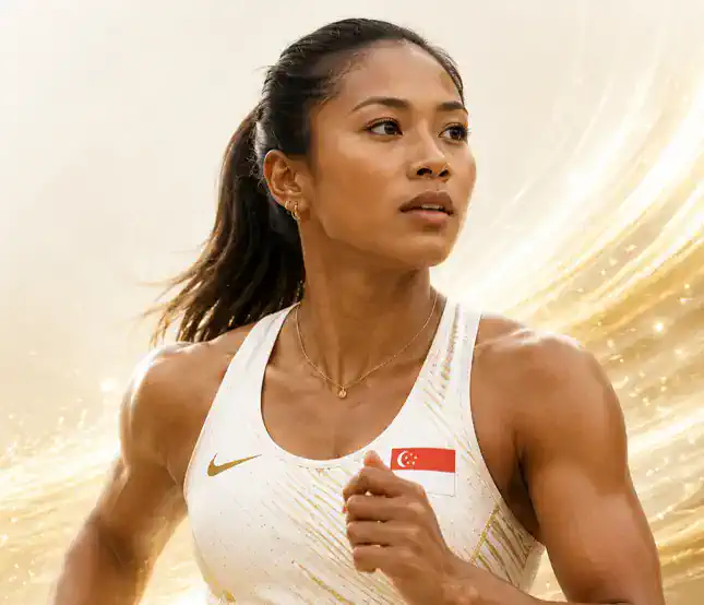 Veronica Shanti Pereira athlete spotlight artwork