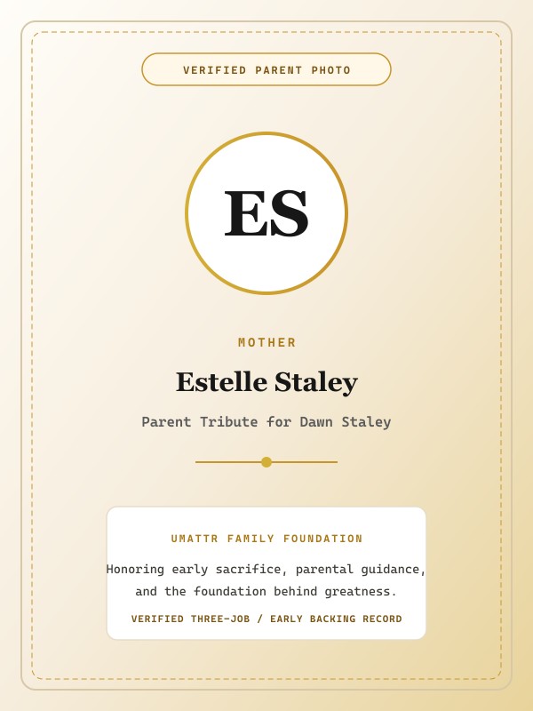 Estelle Staley public family image