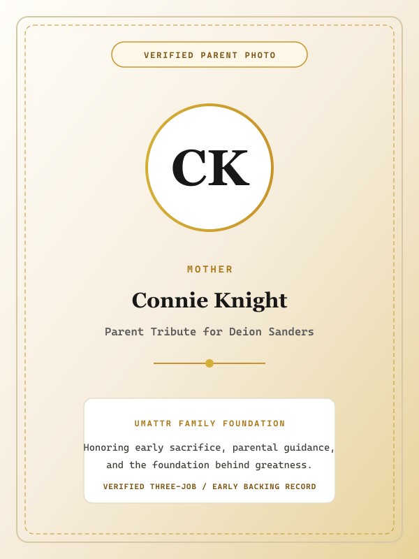 Connie Knight public family image