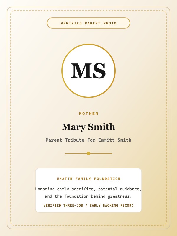 Mary Smith public family image