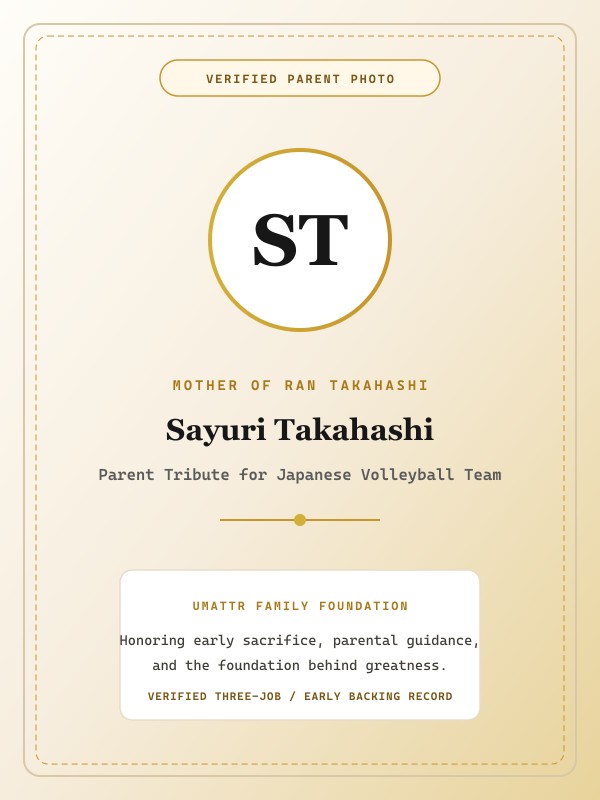 Sayuri Takahashi public family image