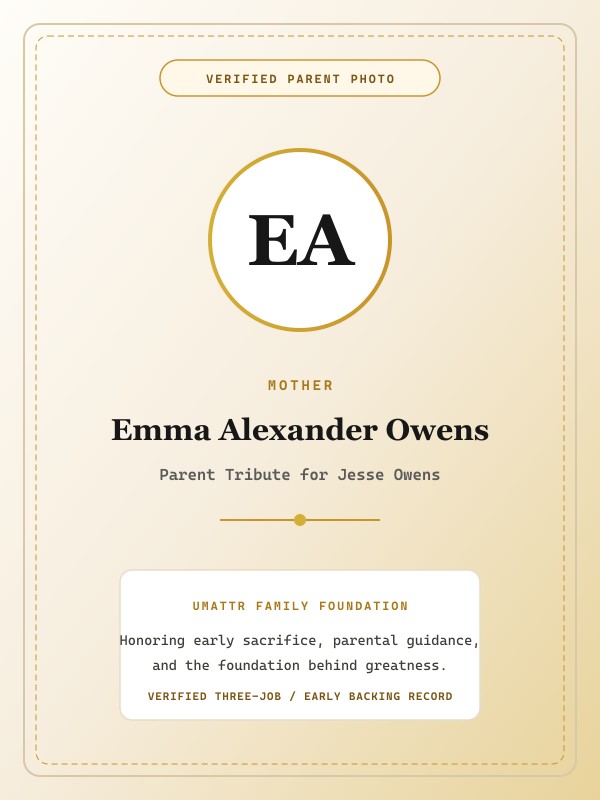 Emma Alexander Owens public family image