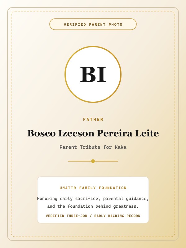 Bosco Izecson Pereira Leite public family image