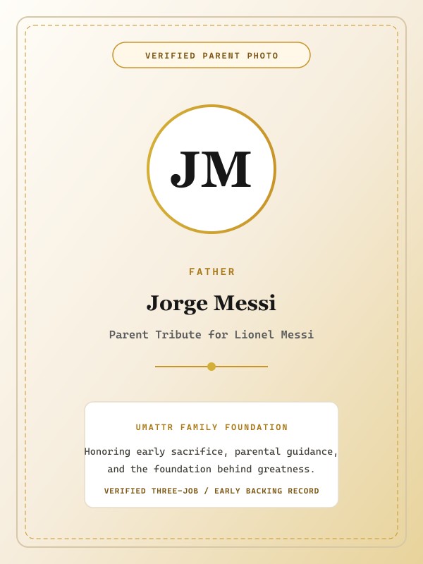 Jorge Messi public family image