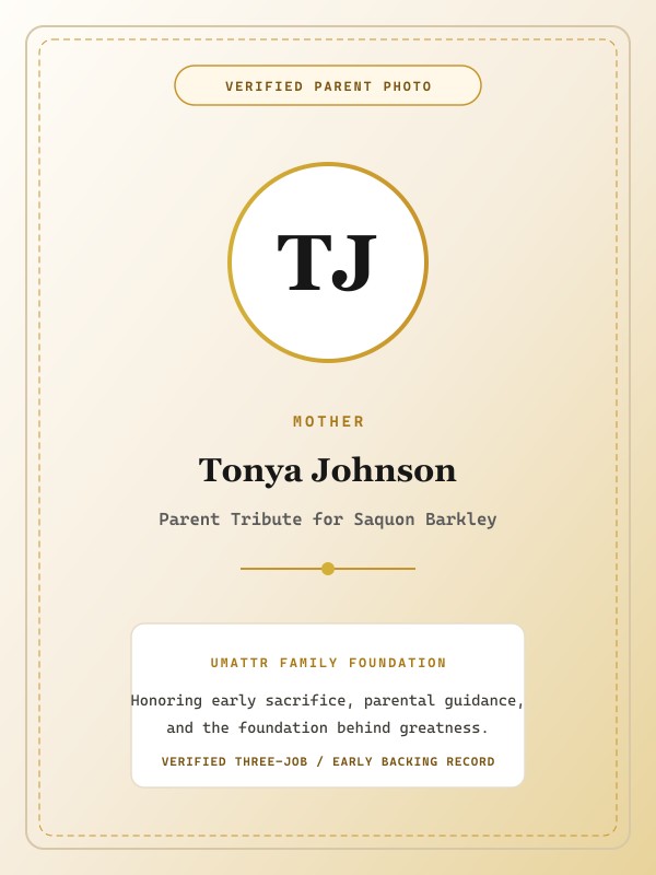 Tonya Johnson public family image