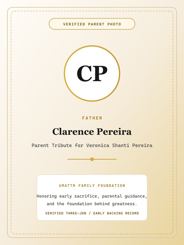 Clarence Pereira public family image