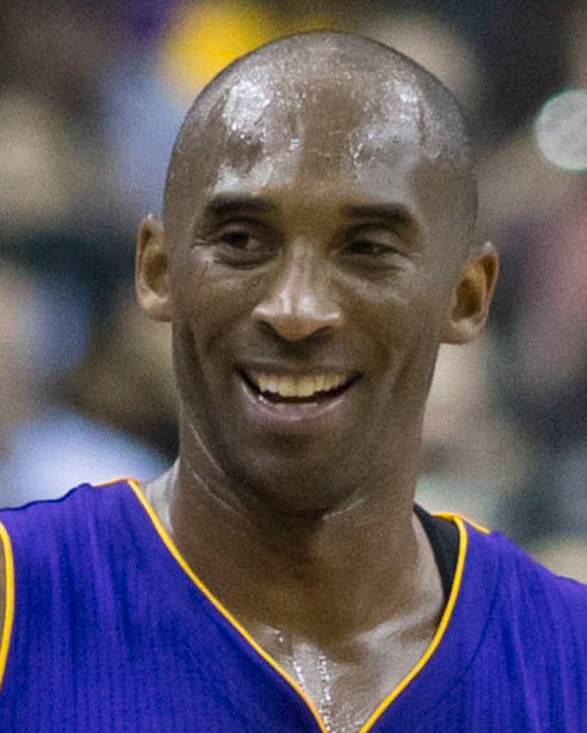 Kobe Bryant real public-web portrait with the Los Angeles Lakers in 2015.