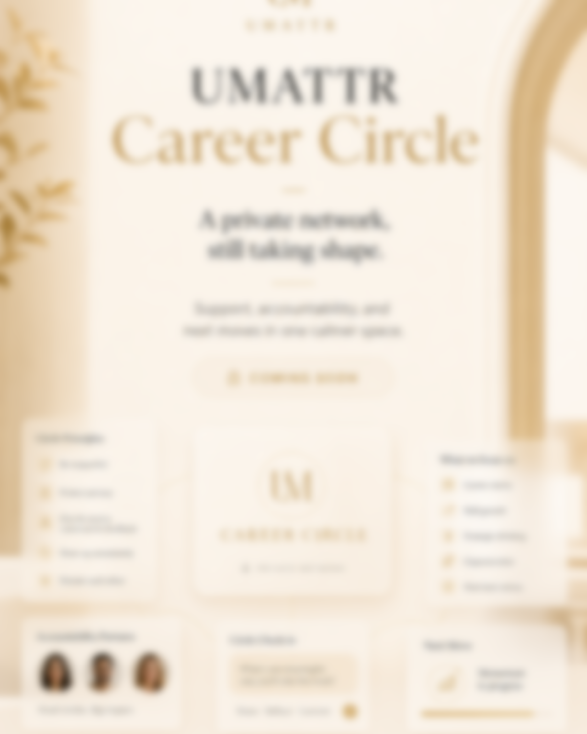 Career Circle product preview